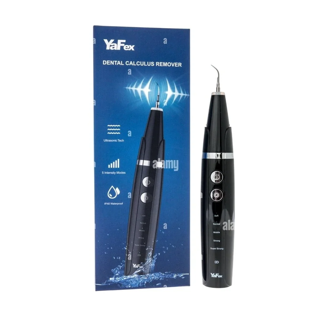 YaFex Ultrasonic Dental Calculus Remover 5 Intensity Modes IP68 Waterproof New‎